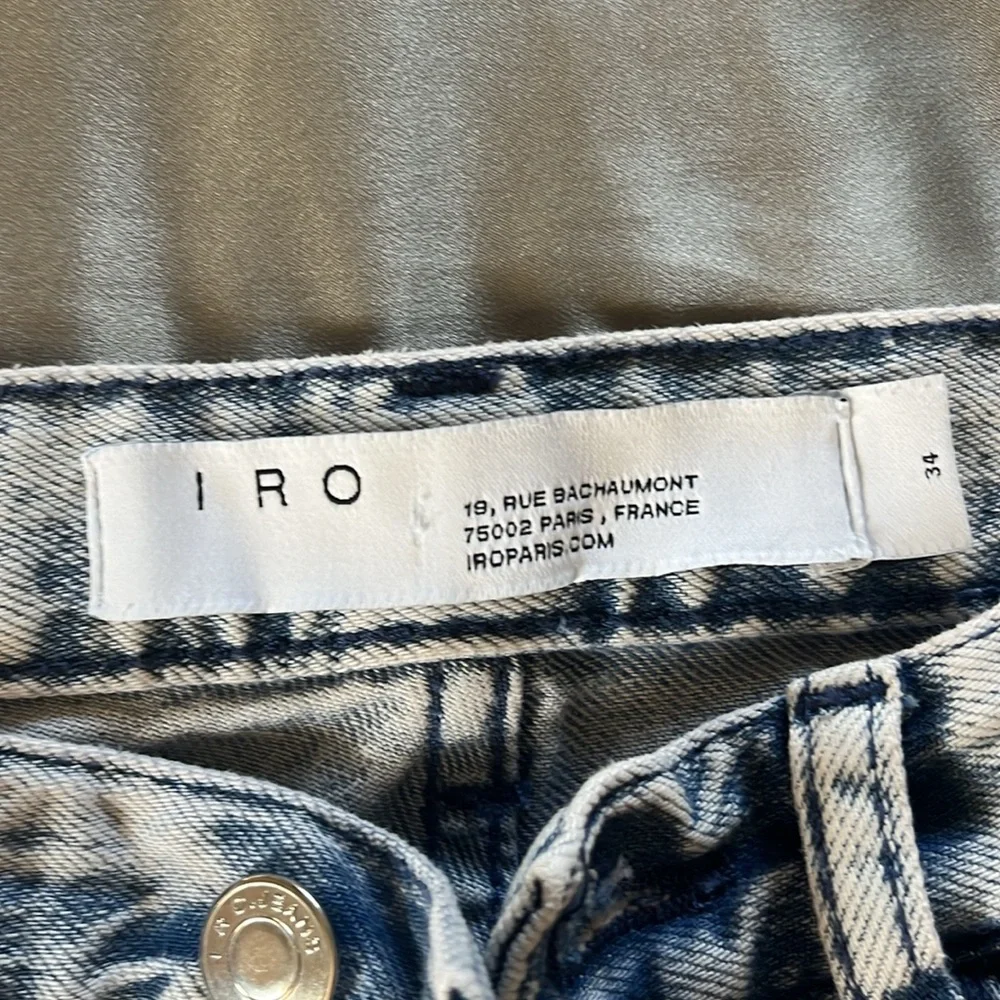 IRO jeans size 2, Fr 34 - Picture 5 of 8
